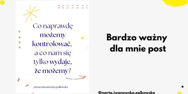 O życiu w zgodzie z wartościami... (15)